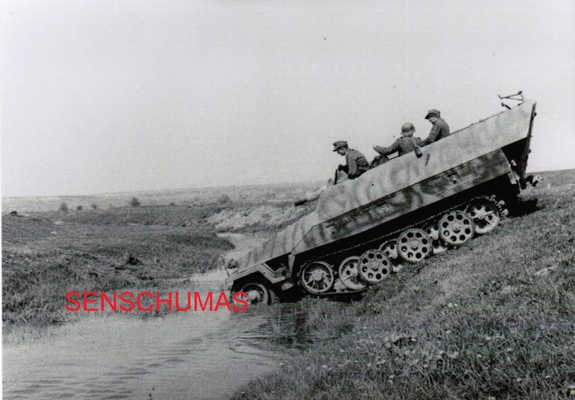 Sd.Kfz. 251 - 9 KANONENWAGEN. Roumänien 1944.