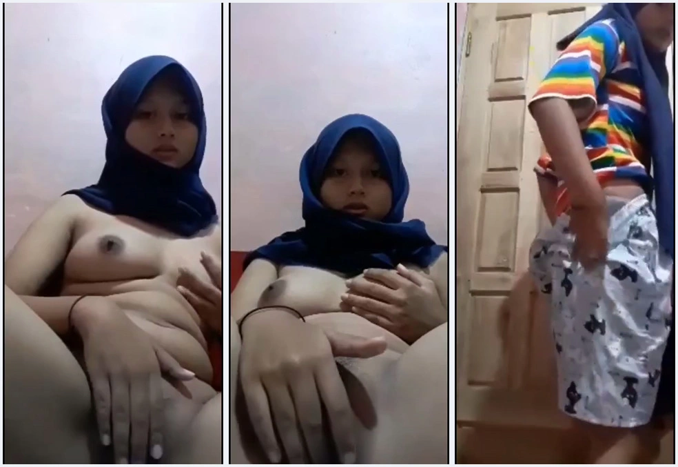 Bokep Indo abg jilbab belajar colmek