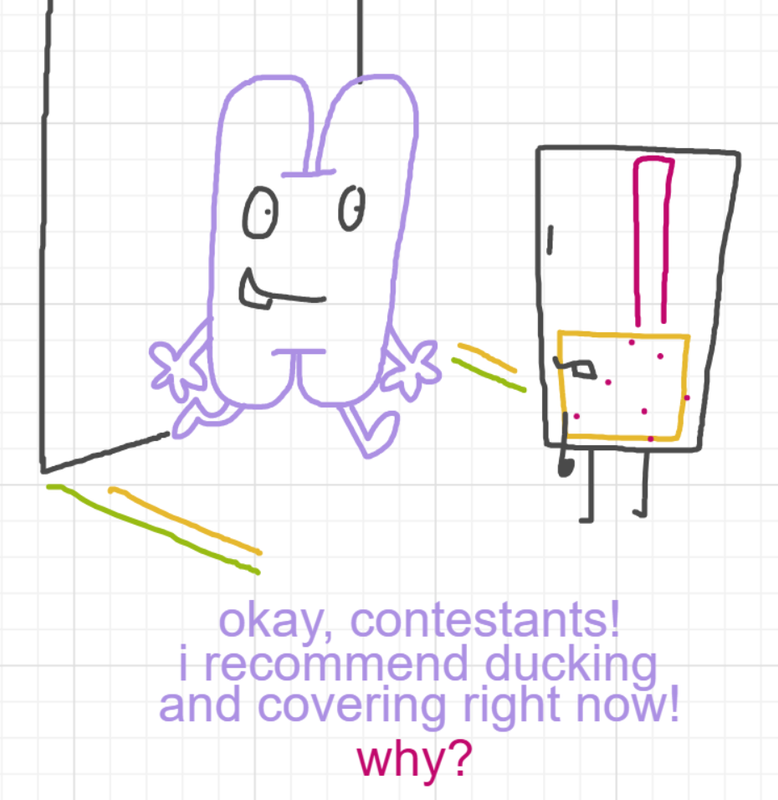 A panel from A Murder On The, episode six of the Board Boards object show by Furretwalk/WalkingFurret.