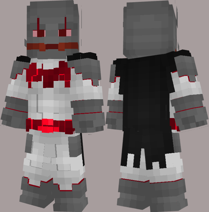 Nate A. | The Enraged Knightmare (Moonsuit) Minecraft Skin