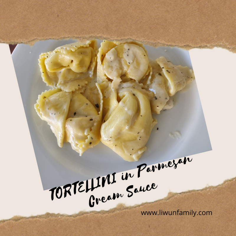 Makanan Khas Italia (39) Tortellini Saus Parmesan Make it in your life