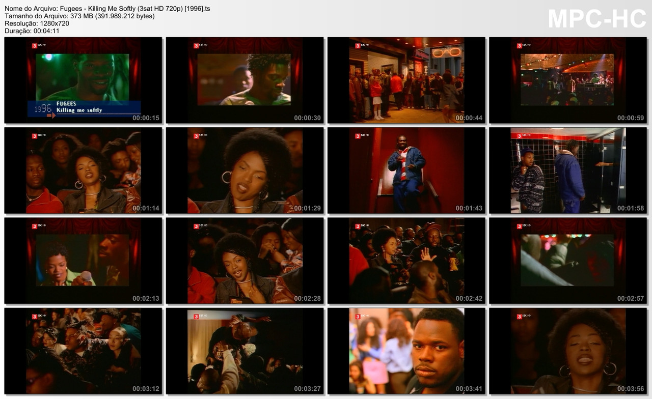 Fugees - Killing Me Softly (Audio CD) (3sat HD 720p) [1996].ts