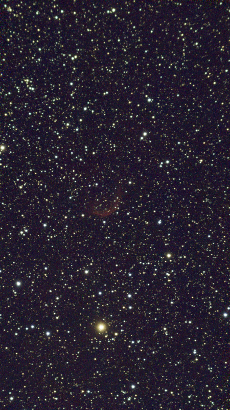 SH2-188 Nébuleuse planétaire Firefox le 12 août 2024 à 2h10 au Pont de Coq pose de 20 minutes