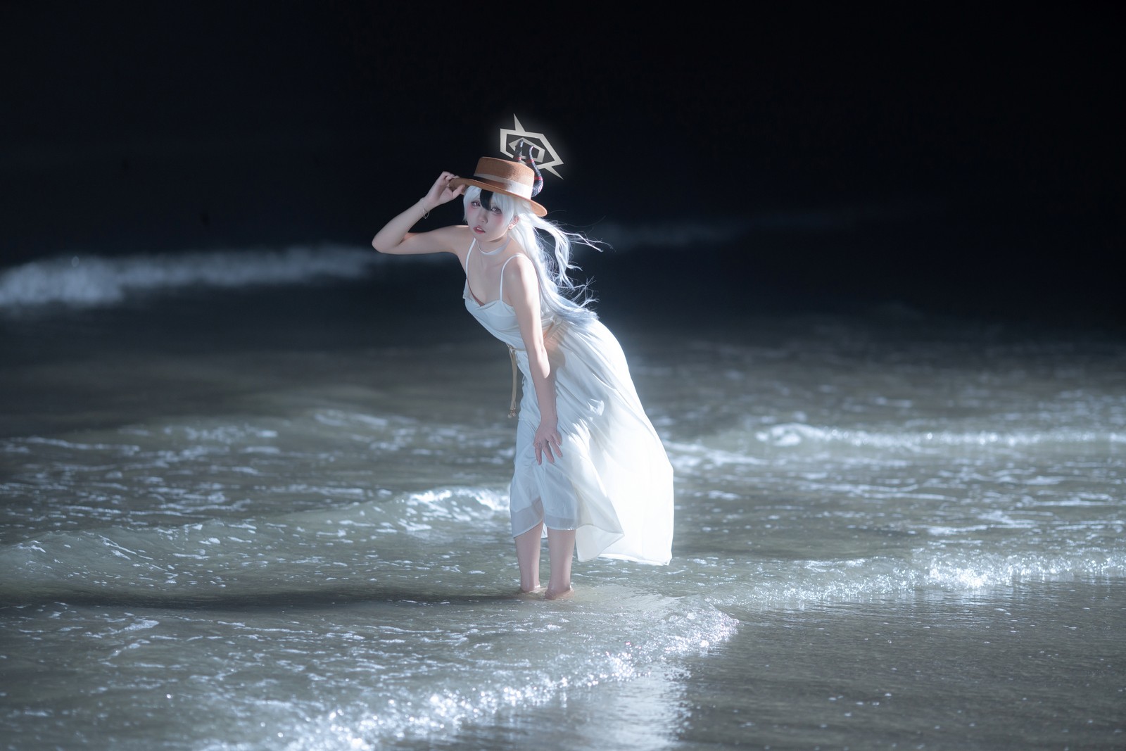 纸悦Etsu_ko《加代子白裙》唯美白裙写真｜小清新图集[20P-195.7M]插图8