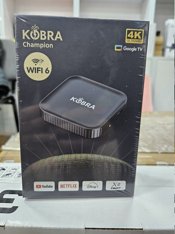 Kobra Champion TV Box 2026 + 1an IPTV 
