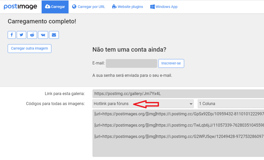 fotos atualizado - Tutorial atualizado de como postar fotos 555