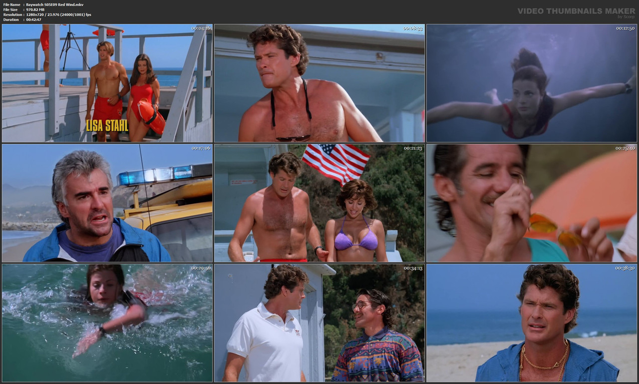 Baywatch S05E09 Red Wind.mkv