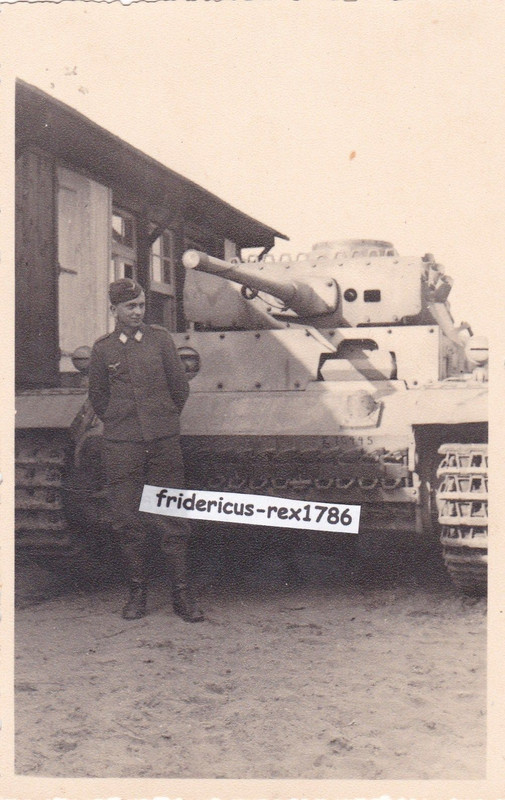 Foto Soldaten der HG Div. weiße Kragenspiegel vo