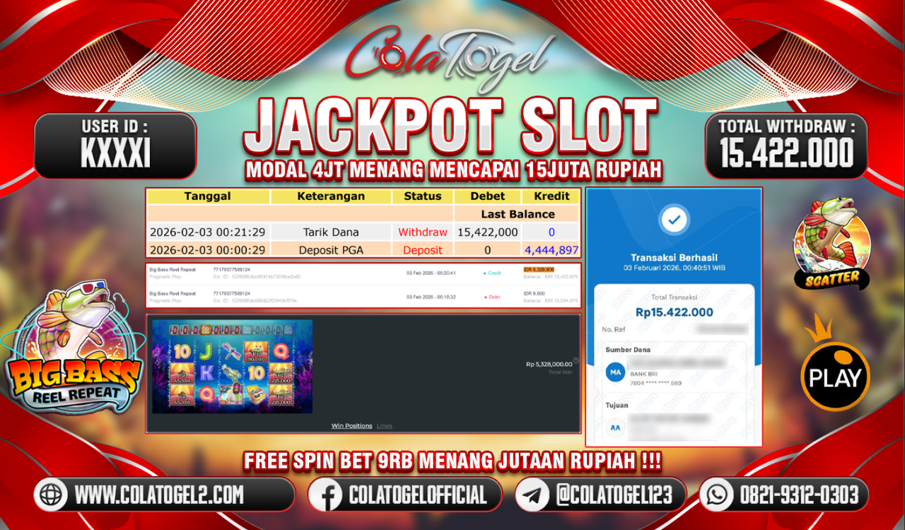 JACKPOT SLOT GACOR!!