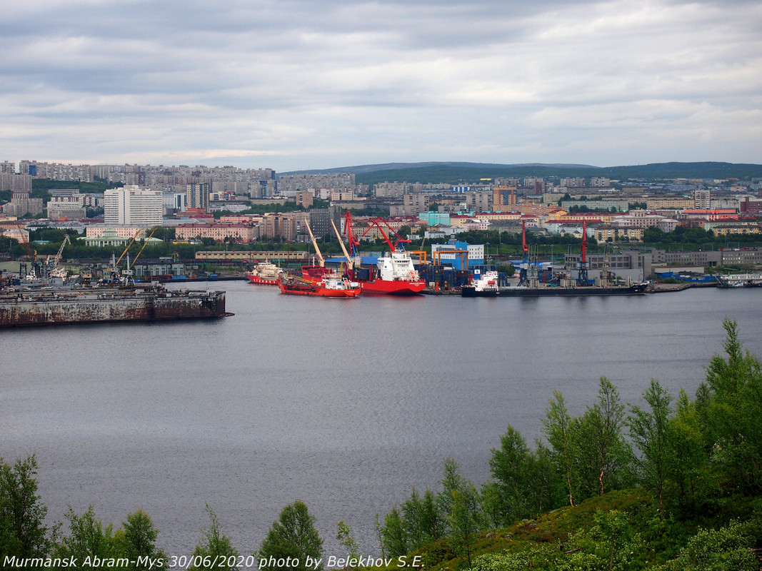 Абрам-Мыс, Кольский залив, лето Абрам-Мыс, Кольский залив, лето