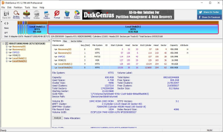 DiskGenius Professional 5.4.2.1239