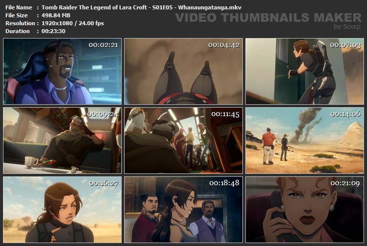 Tomb Raider The Legend of Lara Croft - S01E05 - Whanaungatanga.mkv