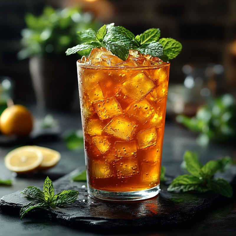 Classic Iced Lemon Tea