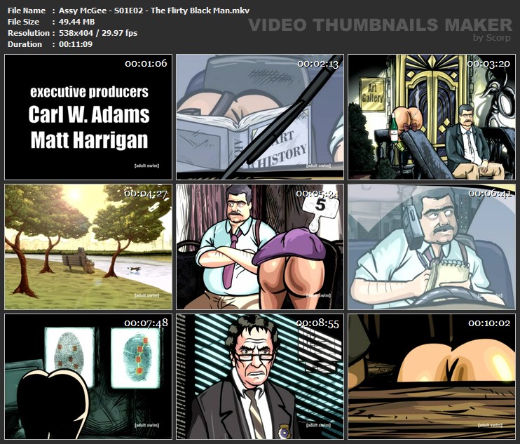 Assy McGee - S01E02 - The Flirty Black Man.mkv