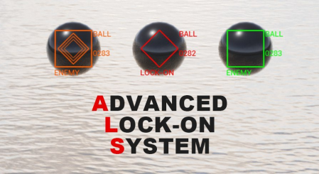 Unreal Engine Marketplace - Advanced Lock-on System (4.19 - 4.27, 5.0 - 5.1)