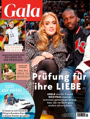 Cover: Gala Frauenzeitschrift No 32 vom 03  August 2022