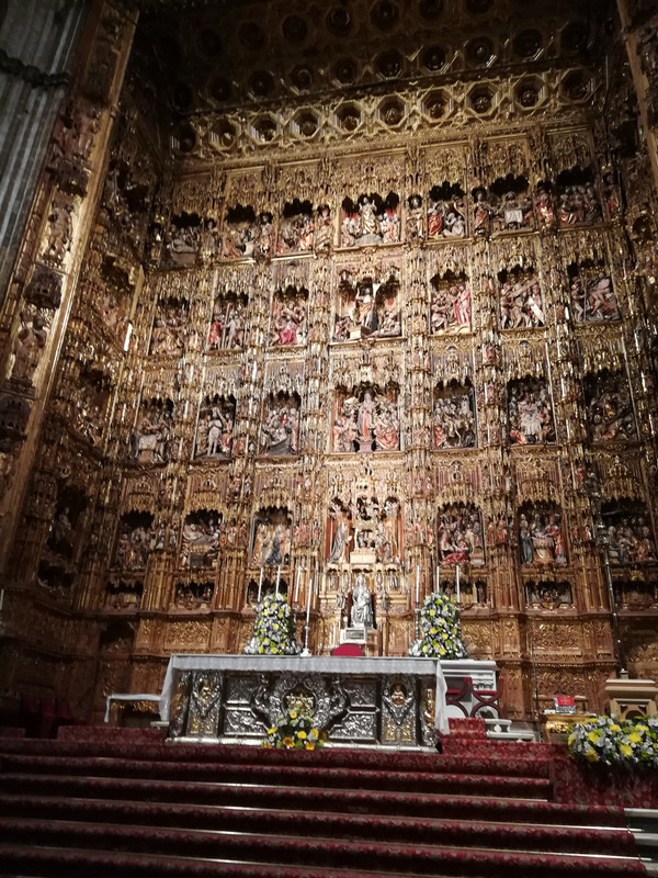 Día tres: El alcázar de Sevilla y la Catedral. - Sevilla, bajo la lluvia de otoño (32)