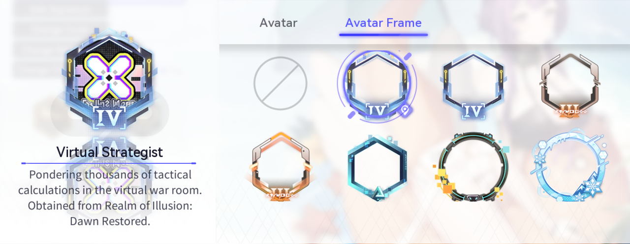 Avatar Frames 1
