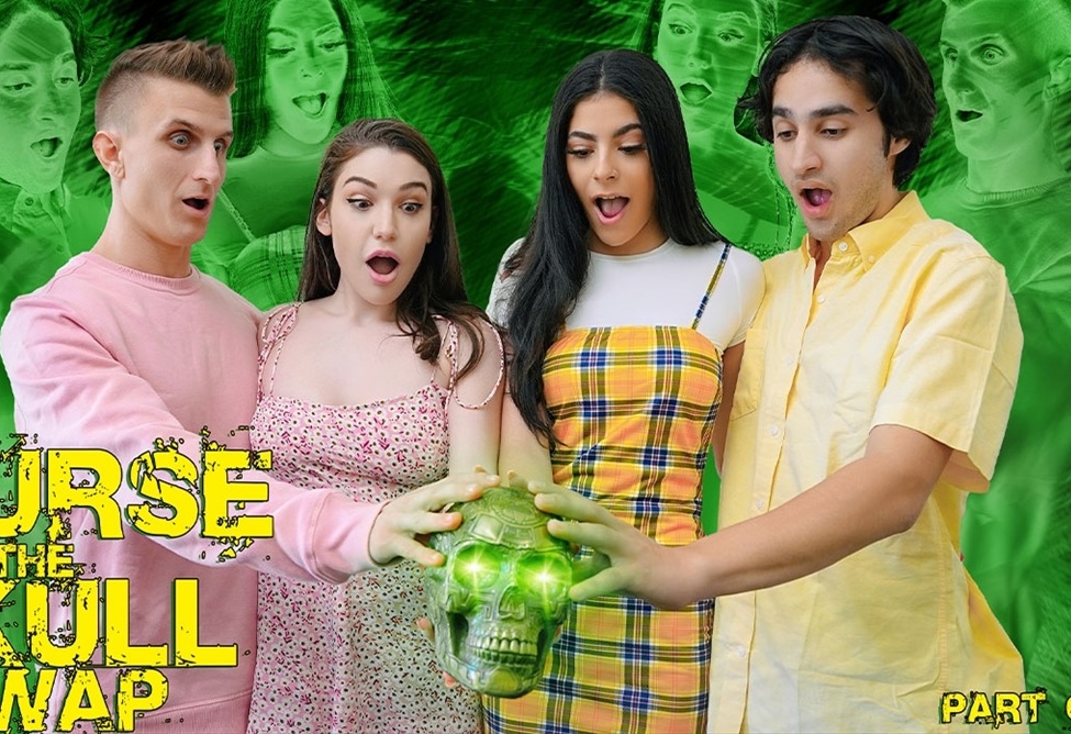 Angel Gostosa & Lily Lou - Curse of the Skull Swap Pt. 1 1080p