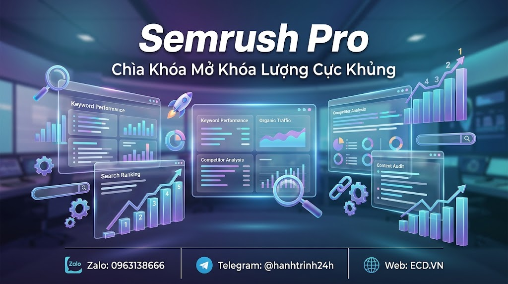 tài khoản semrush pro giá tốt