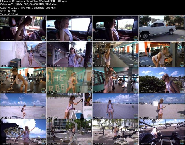 Workout with Tits Flashing 2