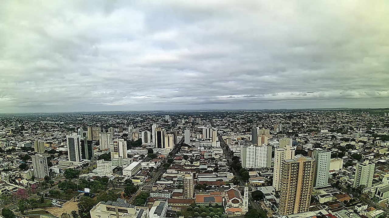 Campo Grande nesta manhã de terça-feira
