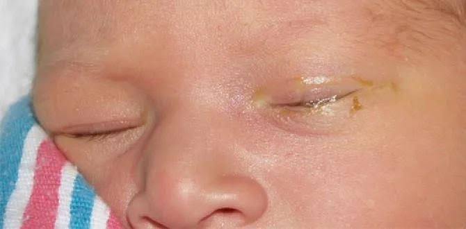 Congenital nasolacrimal duct obstruction - epiphora and mucoid discharge from left eye