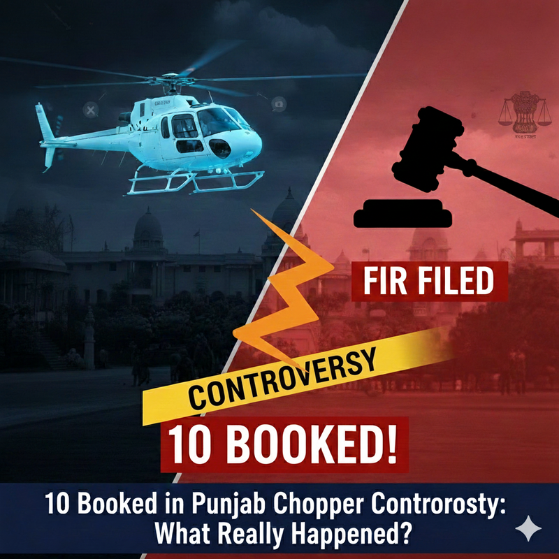 10 Booked in Punjab Chopper Row: What Really Happened?