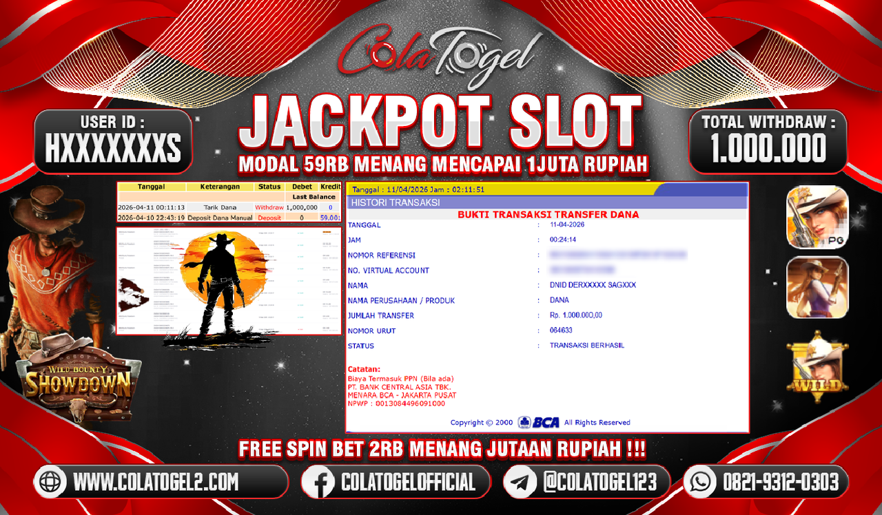 JACKPOT SLOT GACORR!!