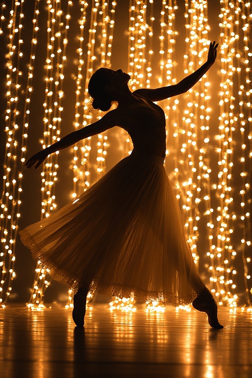 Silhouette-of-a-dancer-dressed