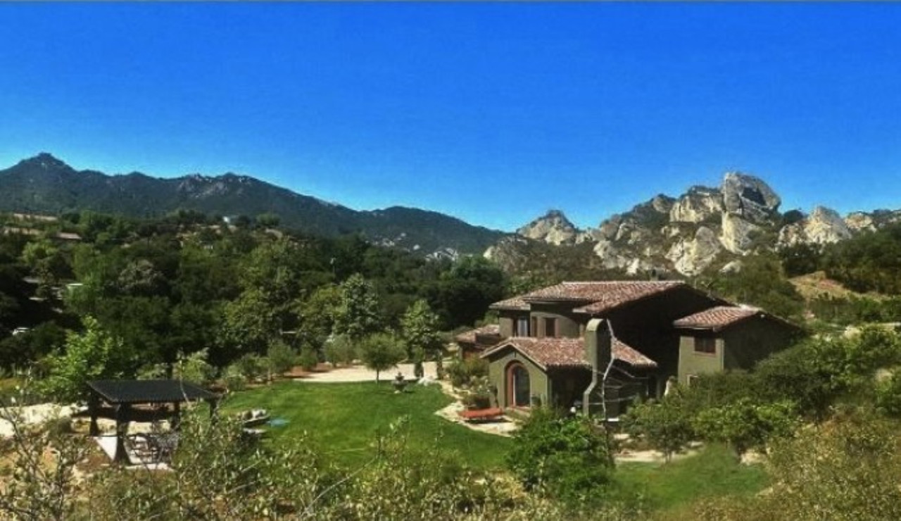 Nicks house in Topanga Canyon