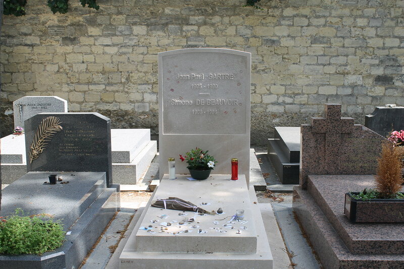 Tomb-of-Simone-de-Beauvoir-and-Jean-Paul-Sartre-Paris-16-June-2014