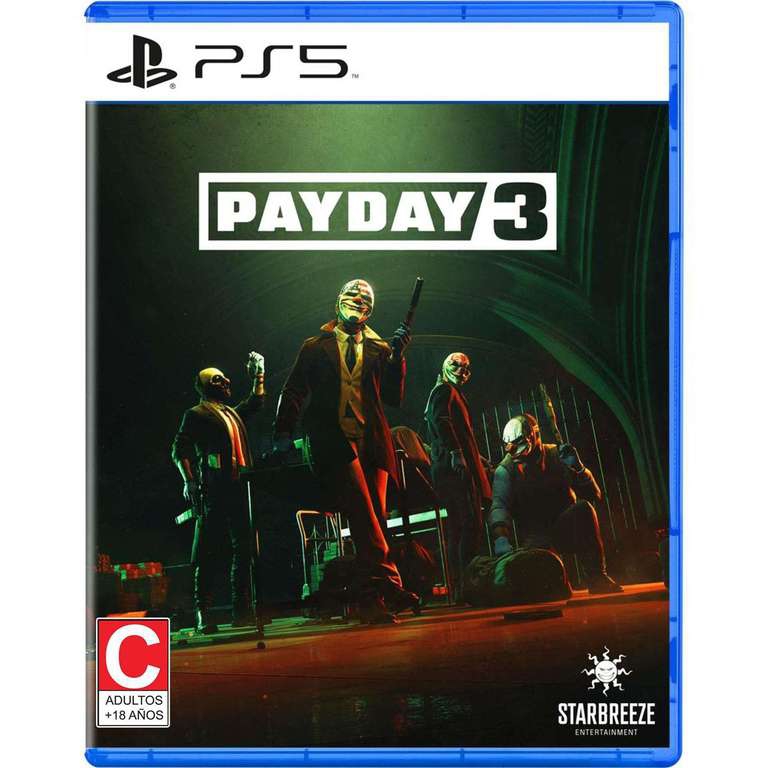 Sanborns: Payday 3 para Playstation 5