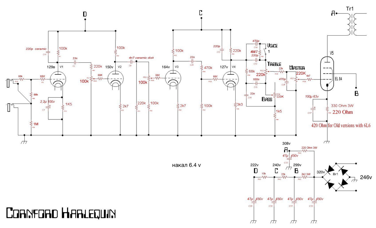schem напруги