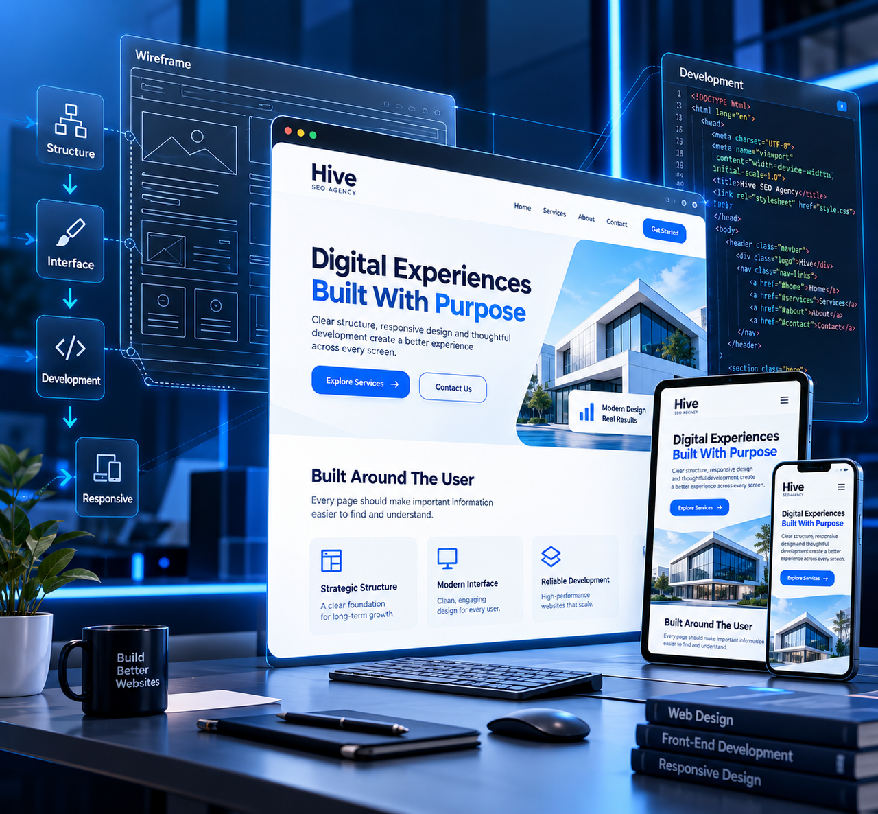 Hive SEO Agency Web Development Service