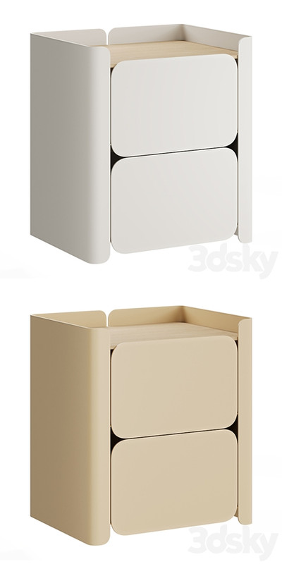 Bedside table Lirio by Hiro