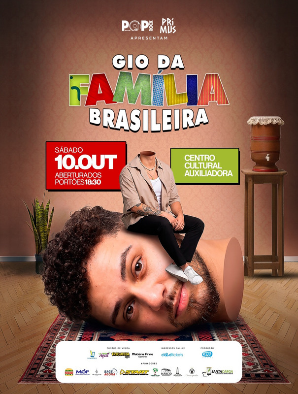 STAND UP COM GIO LISBOA
