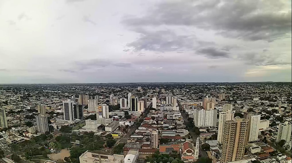 Campo Grande nesta manhã de quarta-feira