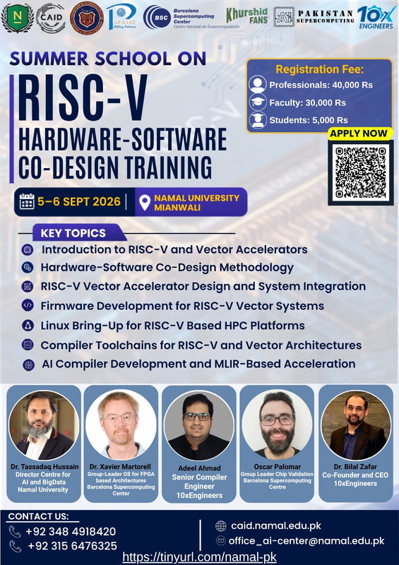 RISC-V Summer School poster