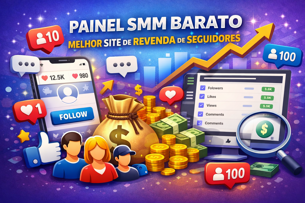 Painel SMM Barato: Como Escolher o Melhor Site de Revenda de Seguidores