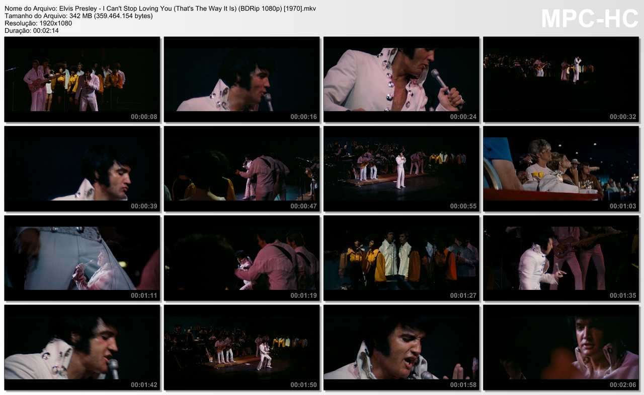 Elvis Presley - I Can't Stop Loving You (That's The Way It Is) (BDRip 1080p) [1970]