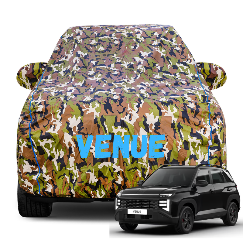 Venue Army Car Cover