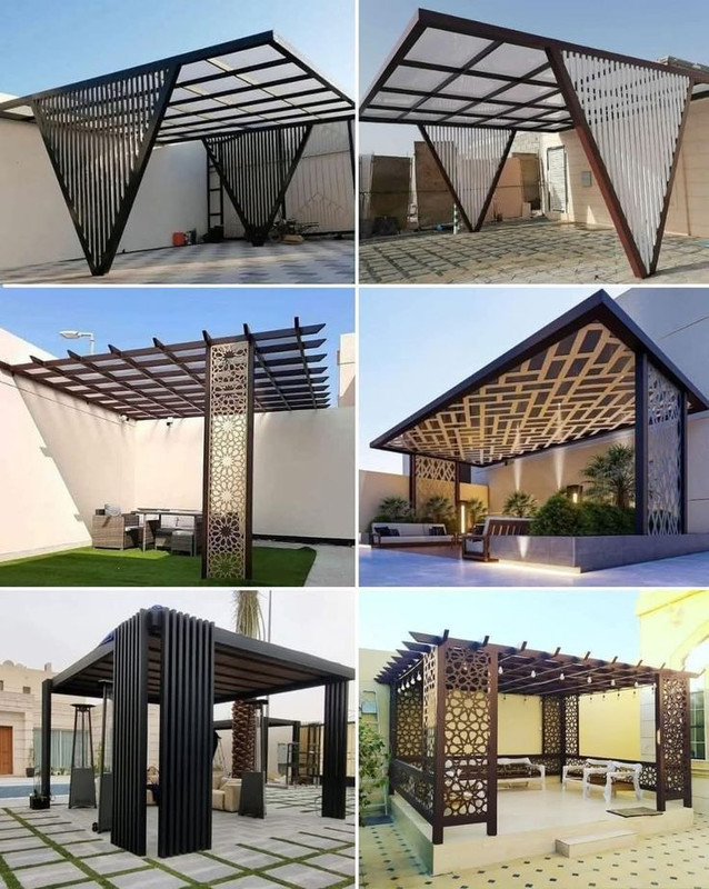 برجولات الأسطح والتراسات