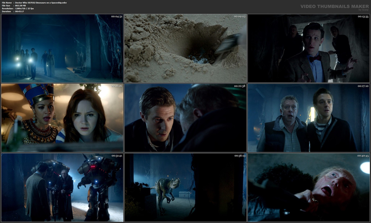 Doctor Who S07E02 Dinosaurs on a Spaceship.mkv