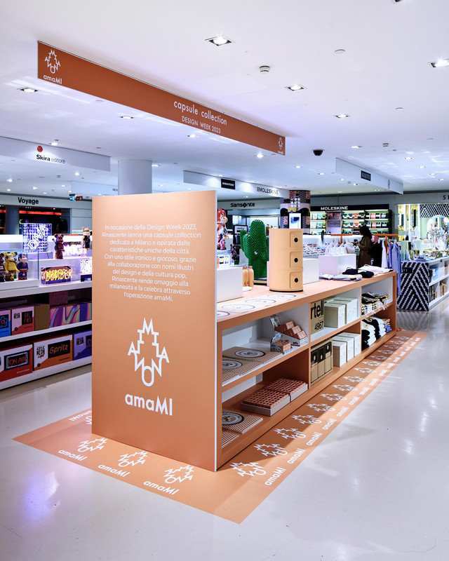 Rinascente, la capsule dedicata a Milano per la Design Week Rinascente, la capsule dedicata a Milano per la Design Week