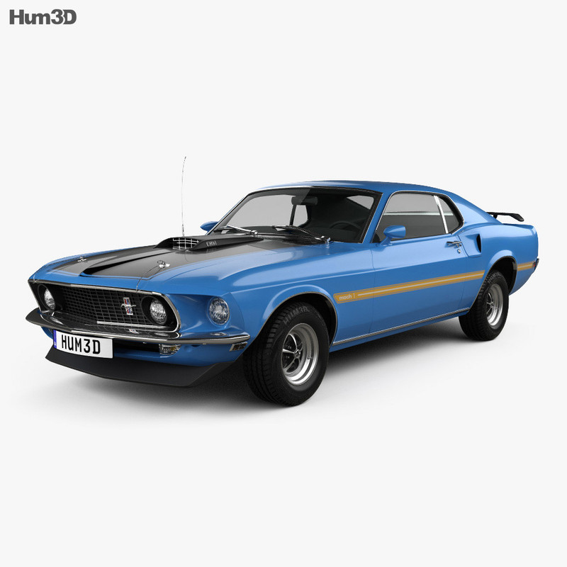 Ford Mustang Mach 1 351 1969 Ford Mustang Mach 1 351 1969