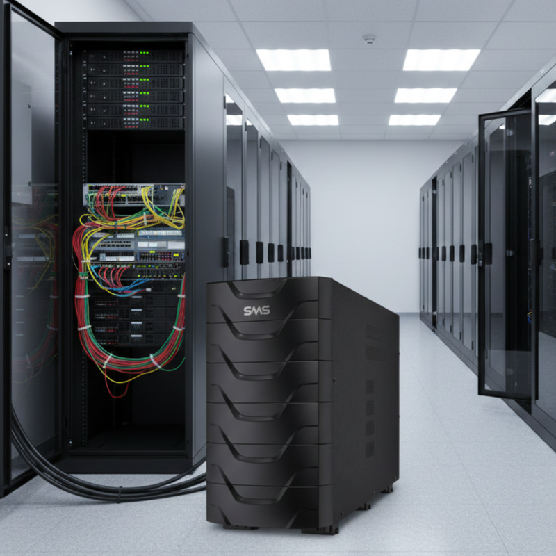 Detalhe do cabo de conexão do módulo