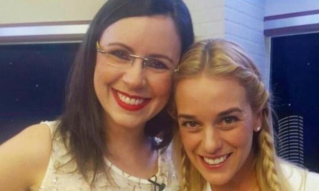 Carla Angola y Lilian Tintori Carla Angola y Lilian Tintori