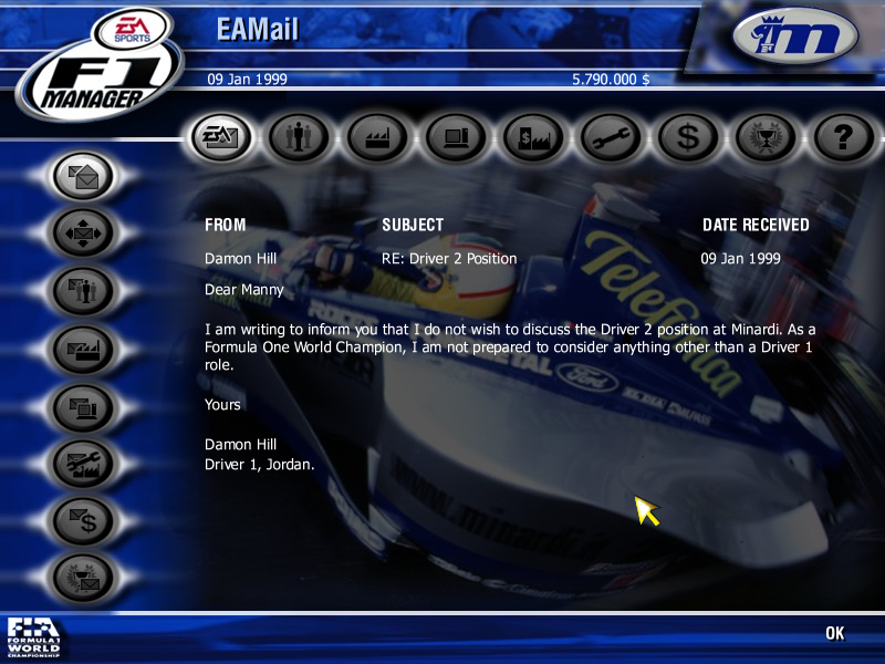 EA F1 Manager 9