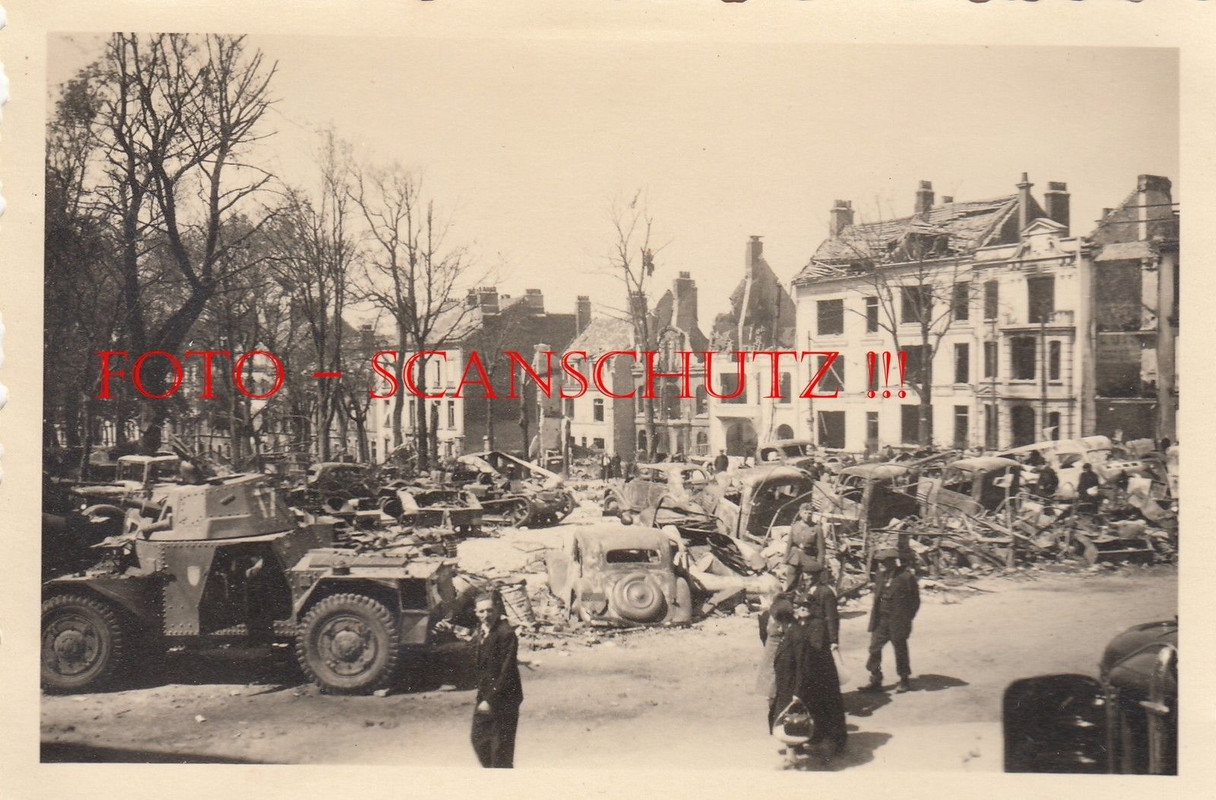 93 Pz.Jäger Abt.Stendal in Amiens Beute Waffen S